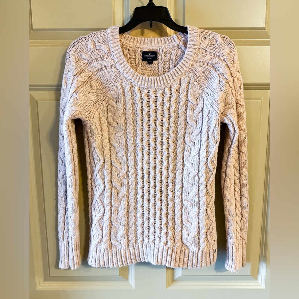 American Eagle Women’s Sweater | S | Soft Pink